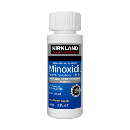 KIRKLAND Minoxidil 5% Liquid - 12-Month Treatment