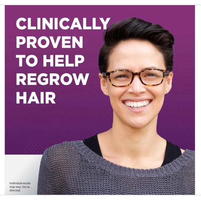 KIRKLAND Minoxidil 5% Foam Women - 6-Month Treatment - MinoxFactor