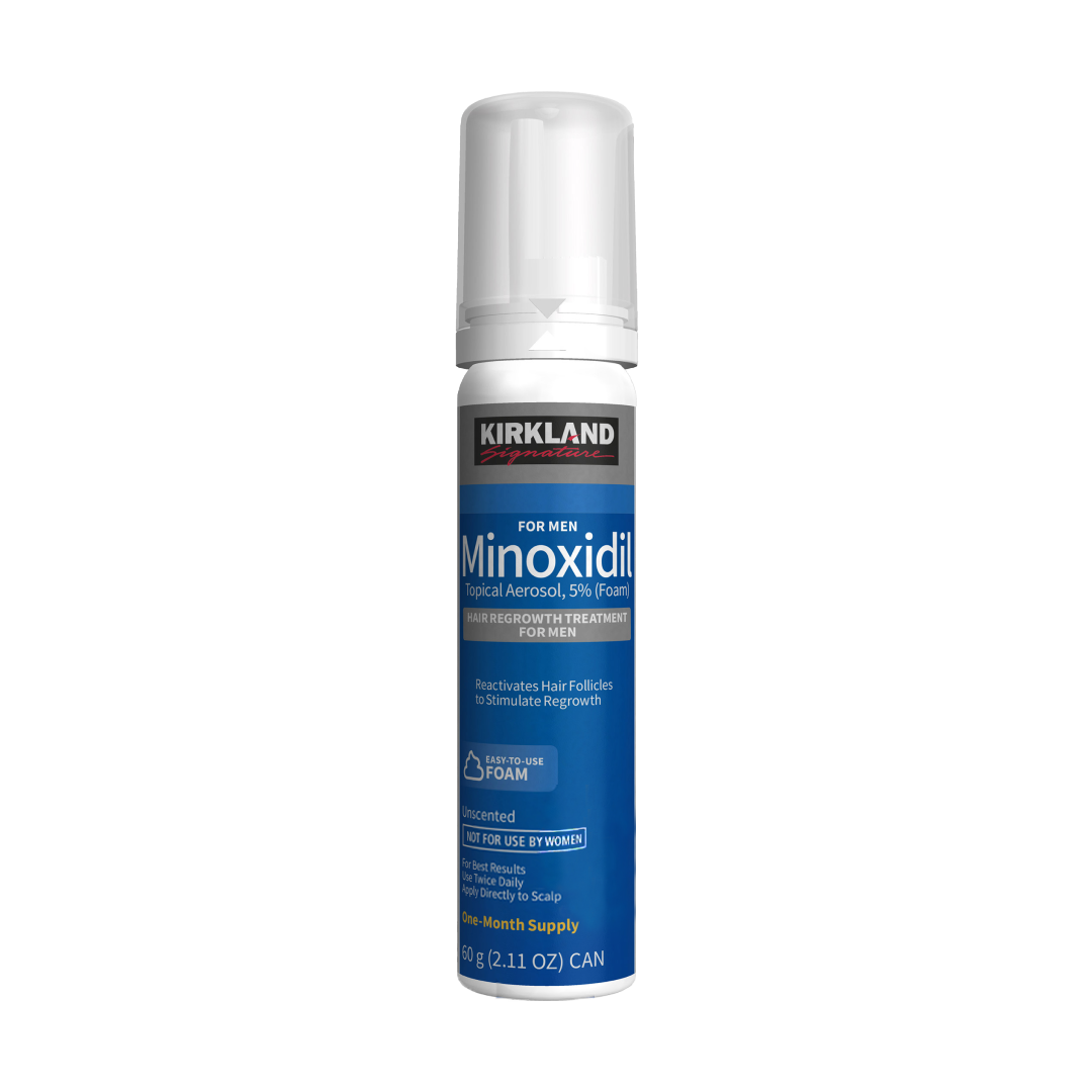Kirkland Minoxidil 5% Espuma – 1 Mes