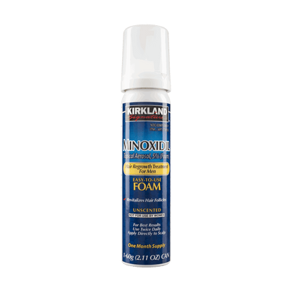 KIRKLAND Minoxidil 5% Foam - 2-Month Treatment - MinoxFactor