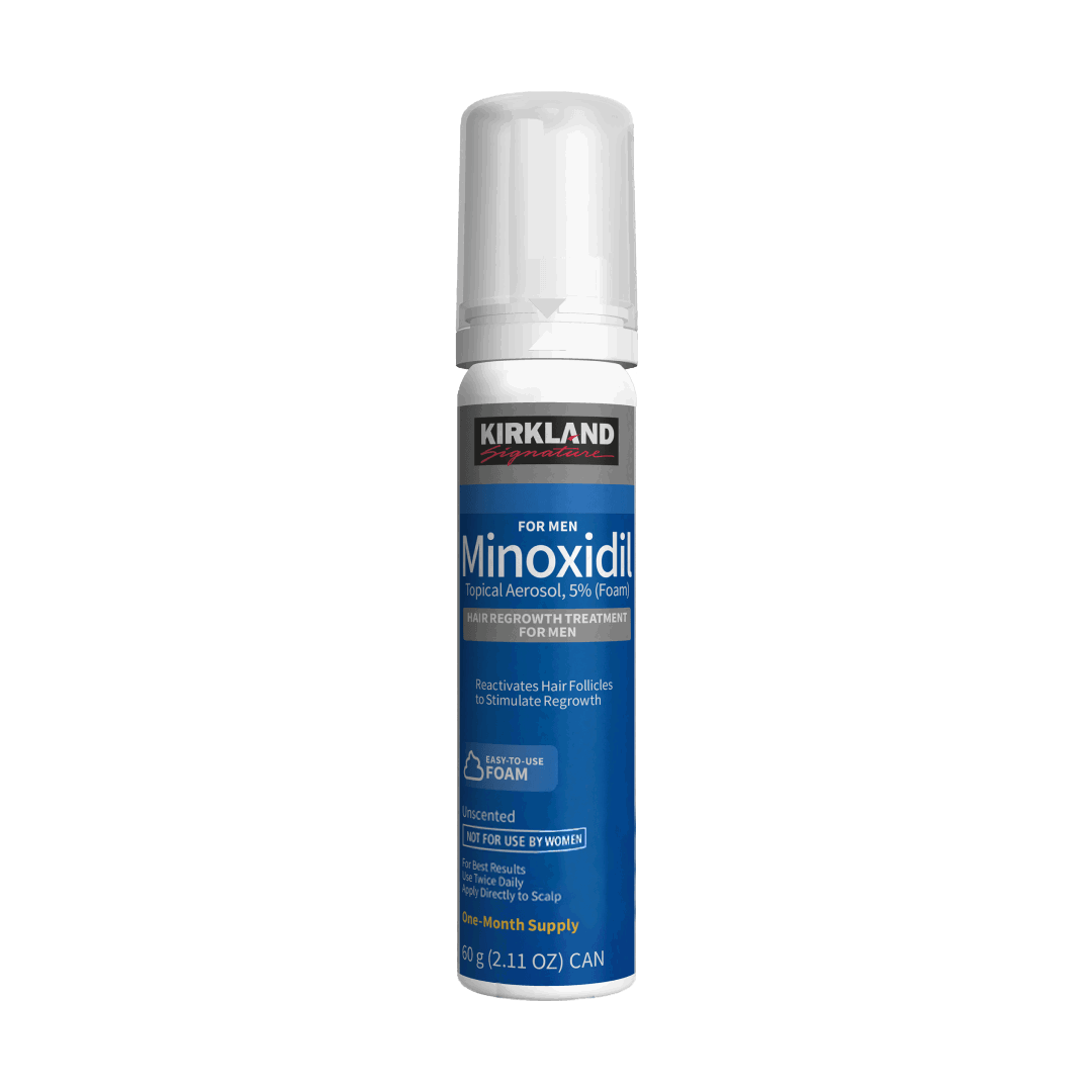 KIRKLAND Minoxidil 5% Foam - 6-Month Treatment - MinoxFactor